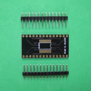 2 Stück (PCB Platine + Pin) vergoldet SOP16 SOP28 auf DIP16 DIP28 Adapter Konverter - Bild 1 von 5