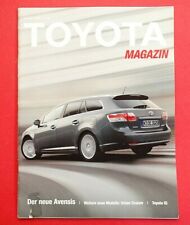 Zeitschrift: Toyota Magazin 4 / 2008 * Avensis / Urban Cruiser  / iQ