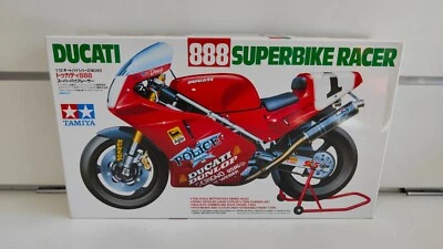 Ducati Superbike 888 modellino 1-12 tamiya 14063 moto da corsa gp ducati corse - Immagine 1 di 4