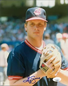 Greg Swindell Cleveland Indians Signed 8x10 Glossy Photo JSA Authenticated - Picture 1 of 2