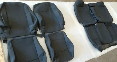 2005-2008 Chrysler 300 Base/Touring OEM Factory Cloth Seat Cover Set Black - Image 1 of 4