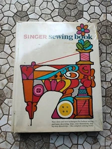 VINTAGE SINGER SEWING BOOK H/B FIRST EDITION, THIRD PRINTING 1969 - Picture 1 of 12