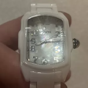 New invicta Ceramic Lupah Ceramic Womens Watch Mother Of Pearl Dial Model 1960 ! - Picture 1 of 12