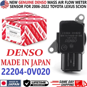 OEM DENSO Mass Air Flow Meter MAF Sensor For 2005-2022 Toyota Lexus, 22204-0V020 - Picture 1 of 7