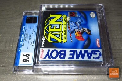 CGC 9.6 A - Zen: Intergalactic Ninja Original Game Boy, GameBoy 1993 NEW! RARE! - Image 1 of 4