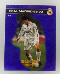 Davor SUKER Real Madrid Photocard Futbol Liga 1998 1999 N 88 96 97 - Imagen 1 de 1