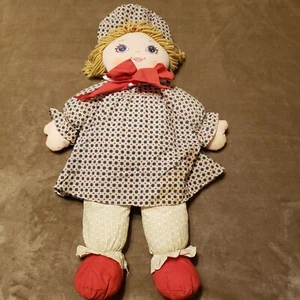 Sweetie Mine Stoffpuppe Spielzeug blonde Haare blaue Augen 27 cm Kinder Vintage 1995 - Bild 1 von 15