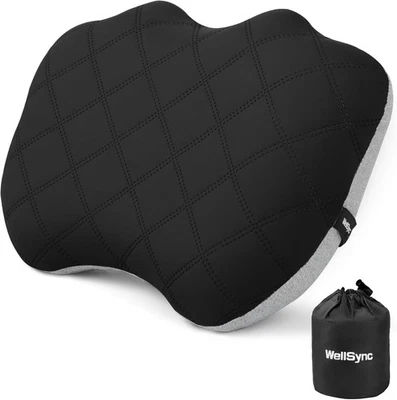 Aufblasbares Kissen Camping Ultraleicht Strandkissen Aufblasbar Luft Kopfkiss... - Bild 1 von 4