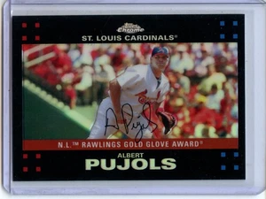 2007 Topps Chrome Baseball REFRACTOR Parallel #265 Albert Pujols - Cardinals - Picture 1 of 2