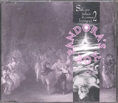 Pandora's Box (Prog) Safe Sex (When It Comes  2 Loving U) CD UK Virgin 1990 - Image 1 of 2