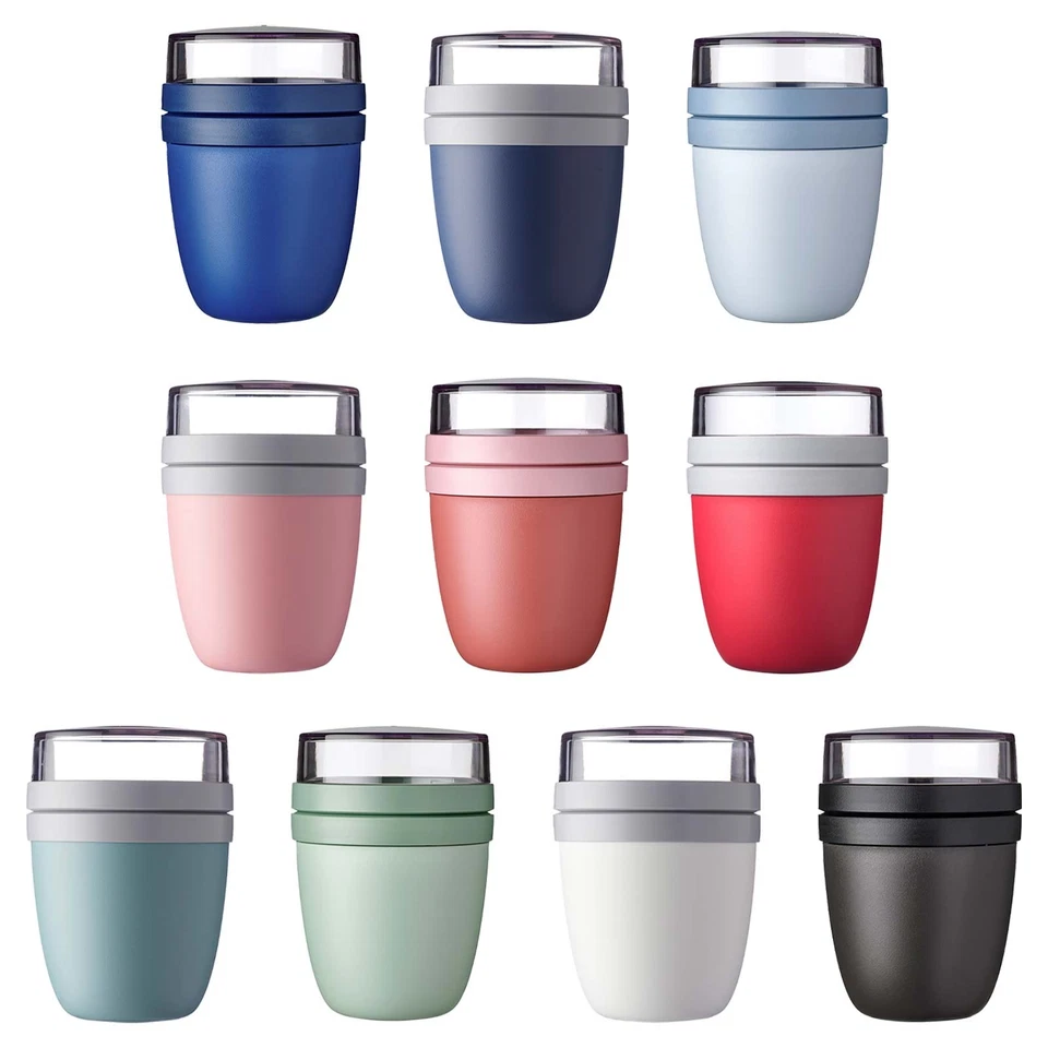 Mepal ELLIPSE Lunchpot 500 + 200 ml Vorratsbecher Speisebehälter Snackbox To Go - Bild 1 von 1