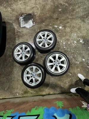 BMW Styling 124 Winterreifen Neu DOT24 E60/E61 5er 17 Zoll - Bild 1 von 4