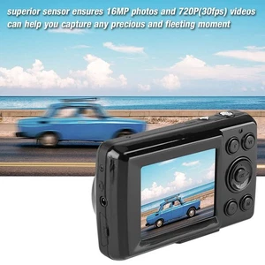 (Black) Mini Outdoor 5MP 720P 16X Zoom HD Digital Video Camera Camcorder - Picture 1 of 12