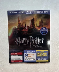 Harry Potter and the Deathly Hallows: Part 2 (Blu-Ray DVD 2011 W/S) NEW  - Picture 1 of 2