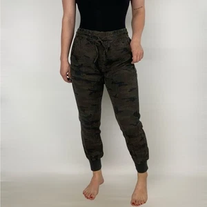 NSF Nemo Camo Jogginghose hoher Bund Utility Kordelzug Freizeit Größe Medium grün - Bild 1 von 6