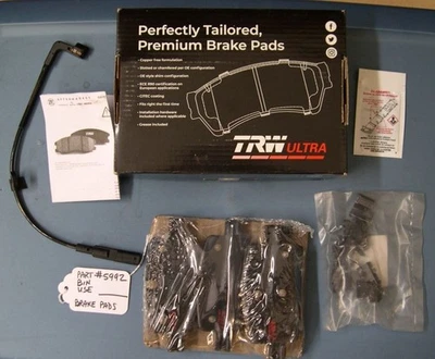 Juego de pastillas de freno de disco trasero TRW Ultra TXC2174 - Chevrolet Silverado 1500 2019-22 Foto 1 de 2