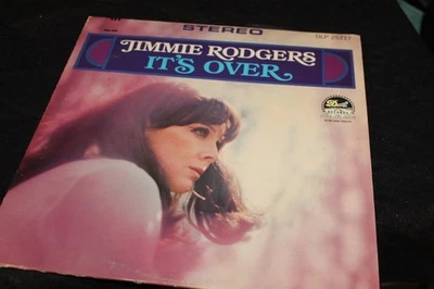 JIMMIE RODGERS IT'S OVER STEREO RECORD ALBUM - Imagem 1 de 4