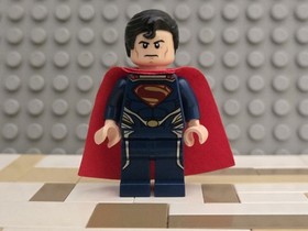 LEGO Superman Minifigure - 76003 76009 76002 DC Superheroes Man of Steel