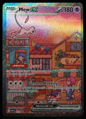 Mew ex #053 NM-M Pokemon Card - Image 1 of 3