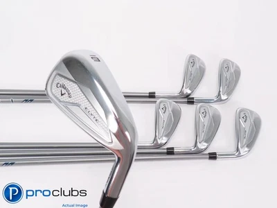 Nice Callaway ELYTE 6-PW,AW IRON SET - Denali 65g Regular Flex Graphite 459603 - Image 1 of 4