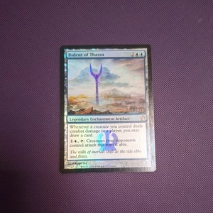 MTG - Bident of Thassa - *FOIL* Pre-Release - Theros - Magic the Gathering - Picture 1 of 2