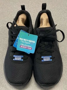 Skechers Black Flex Appeal 4.0  Air-cooled Memory Foam Shoes 6.5 NWOB - Picture 1 of 5