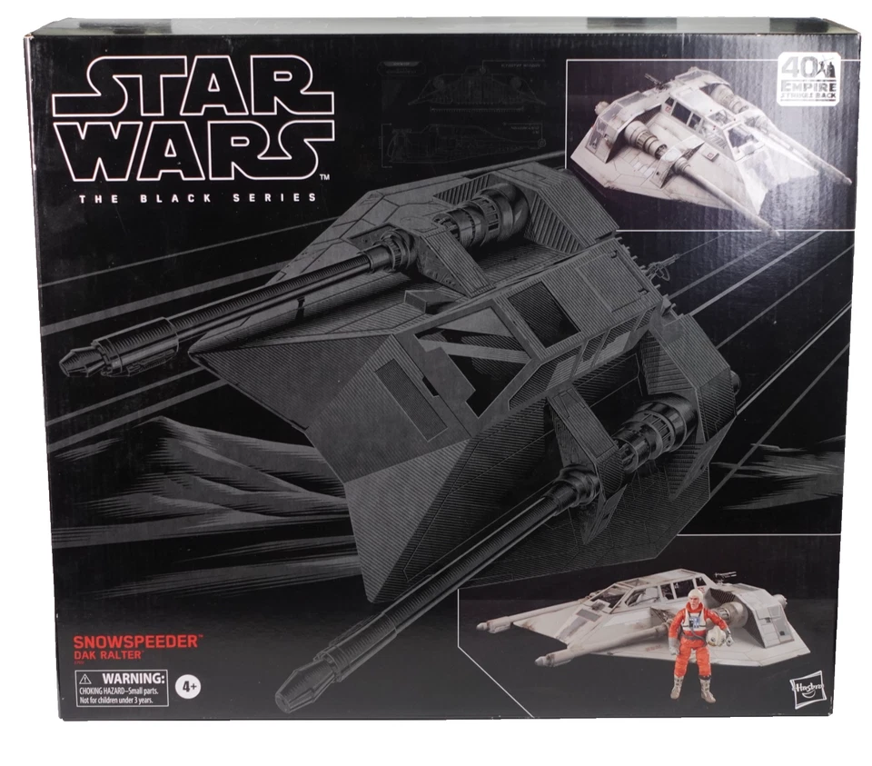 "Vehículo Star Wars Black Series Snowspeeder 6"" con Dak Ralter 1:12 nuevo" Foto 1 de 2