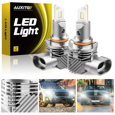 Q10air 9005 LED Headlight Bulbs Fits Acura CL RL TL CSX TSX MDX High Beam 6000K - Image 1 of 4