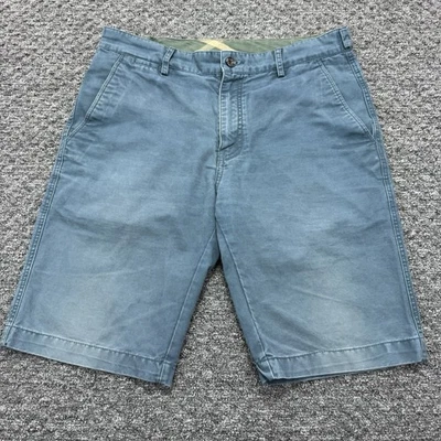 Pantalones Cortos Burberry Brit Para Hombre Talla 34 Azul Nova Check Chino 10” Entrepierna Campo Preppy Foto 1 de 4