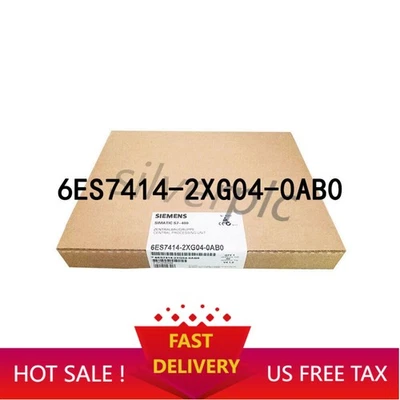 New Siemens 6ES7414-2XG04-0AB0 SIMATIC S7-400 CPU 414-2 6ES7 414-2XG04-0AB0 - Image 1 of 4