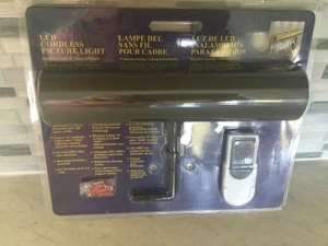 NEW SEALED CONCEPT LED CORDLESS REMOTE CONTROL PICTURE LIGHT 18" MATTE BLACK - Picture 1 of 14