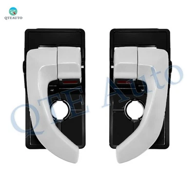 Пара из 2 передних лево-правых внутренних дверных ручек для 2006-2009 Hyundai Tucson - Изображение 1 из 2