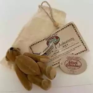 Coleccionables de cabaña de Ganz oso miniatura joey (grande) nuevo con etiquetas stock antiguo retirado - Imagen 1 de 5