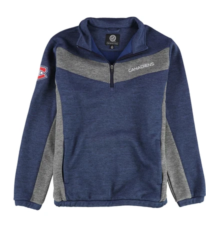 G-III Sports Womens Montreal Canadiens Track Jacket, Blue, Large Cover