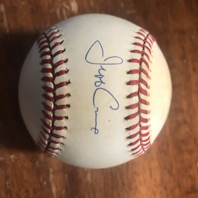 Jeff Conine Autographed MLB Baseball - Marlins Orioles Royals - Image 1 of 4