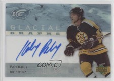 2007-08 Upper Deck Ice Glacial Graphs Petr Kalus #GG-PK Rookie Auto RC