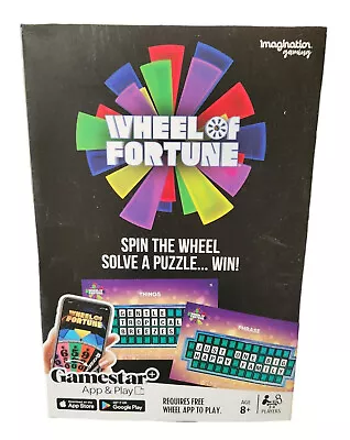 Imagination Gaming Wheel of Fortune App Play Card Game 3-4 Players Ages 8+ NEW - Image 1 of 2