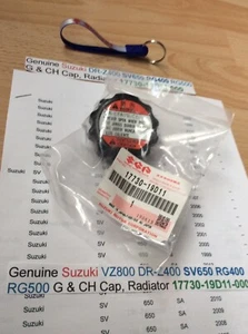Genuine Suzuki DR-Z400 SV650 RG400 RG500 G & CH Cap Radiator 17730-19D11-000 - Picture 1 of 8