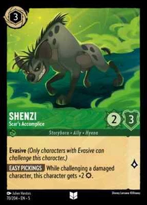 Shenzi - Scar's Accomplice (070) Shimmering Skies Disney Lorcana - Picture 1 of 1