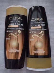 L'Oreal Shampoo & Conditioner Total Repair für extrem geschädigtes Haar 12,6 Oz. - Bild 1 von 4