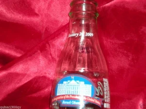 COCA COLA COKE PRESIDENT OBAMA INAUGURATION 2009 BOTTLE - Picture 1 of 1