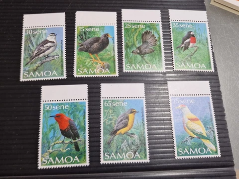 SAMOA 1988 BIRDS PART SET MNH Cover