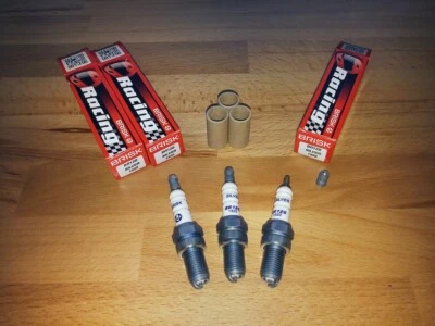 3 bujías de carreras BRISK YS se adaptan a: motocicleta Triumph 955cc y1997-2001 Foto 1 de 4