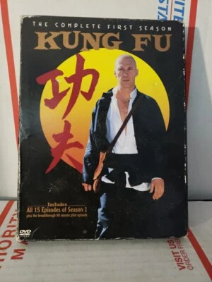 Kung Fu The Complete First Season DVD 2004 David Carradine Good Used ~ #188 - Image 1 of 2