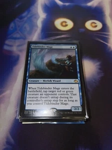 Mtg Singles - Tidebinder Mage - Duel Decks: Merfolk vs. Goblins - Rare - LP - Picture 1 of 1