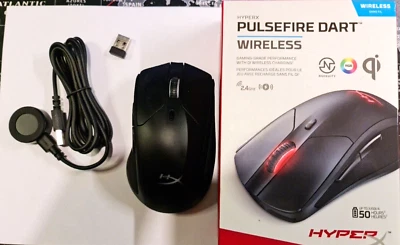 HYPERX Pulsefire Dart Wireless RGB Gaming Mouse - Image 1 of 3