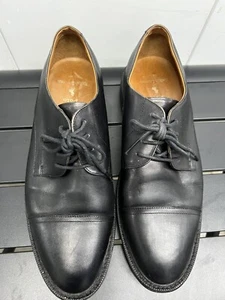 Polo Ralph Lauren Men’s Ashe Derby Leather Oxford Dress Formal Shoes Size 12 - Picture 1 of 13