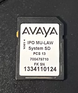 Avaya IP Office 500 V2 SD Card 9.0 T1 PRI Preferred VM Pro 20 Power Users IPSec - Picture 1 of 2