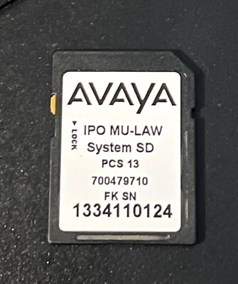Avaya IP Office 500 V2 SD Card 9.0 T1 PRI Preferred VM Pro 20 Power Users IPSec - Image 1 of 2