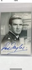 TWILIGHT ZONE A-9 ROD TAYLOR AUTOGRAPHED CARD